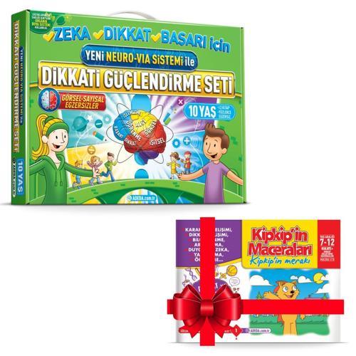 Adeda Dikkati Güçlendirme Seti DGS 10 Yaş - Hikaye Kitabı Hediye 
