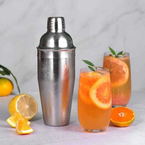 Paslanmaz Shaker Kokteyl Hazırlama Bardağı Çelik Küçük Boy 350 Ml