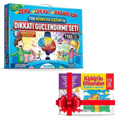 Adeda Dikkati Güçlendirme Seti DGS 7 Yaş - Hikaye Kitabı Hediye