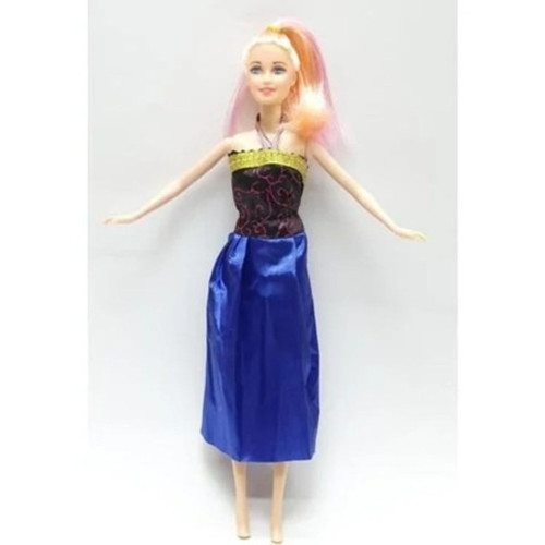 Kutuda Fashion Girl Bebek 02255-Siyah Elbiseli