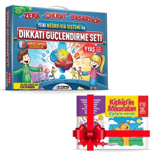 Adeda Dikkati Güçlendirme Seti DGS 9 Yaş - Hikaye Kitabı Hediye 