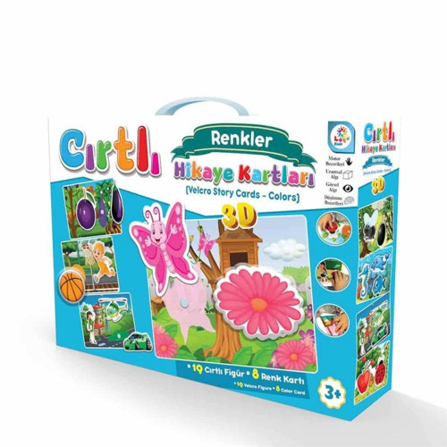 - Renkler Cırt Cırtlı Hikaye Kartları LC7207