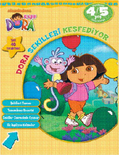 Dora Şekilleri Keşfediyor 4-5 Yaş