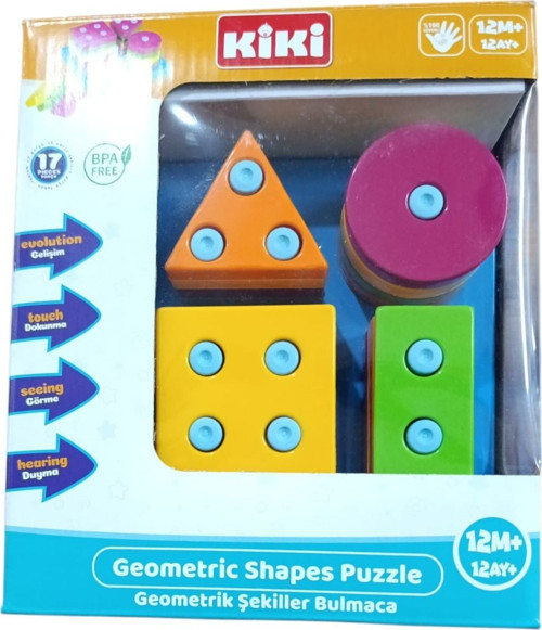 Geometrik Şekiller Bulmaca AE-1410