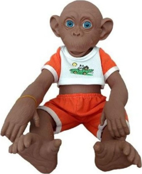 Maymun 35 Cm Elf23301-Turuncu