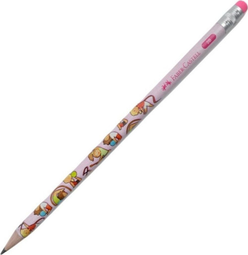 2b Jimnastik Silgili Kurşun Kalem-Pembe