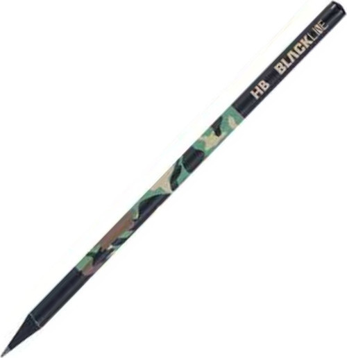Blackline Kamuflaj Kurşun Kalem HB-Yeşil