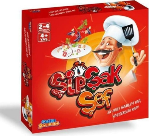 Şip Şak Şef Eğitici Eğlenceli Kutu Oyunu 72609