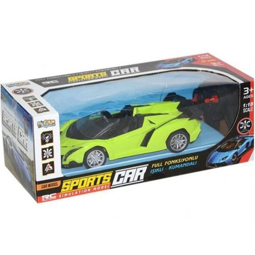 1:18 Uzaktan Kumandalı Araba 797-25-Yeşil