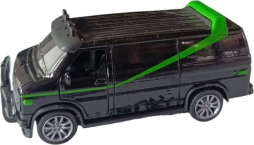 Çek Bırak Minibüs K174A19-Siyah-Yeşil Araba