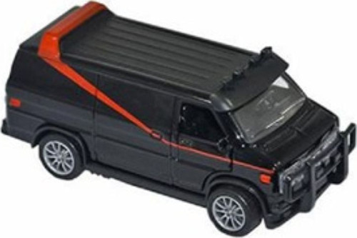 Çek Bırak Minibüs K174A19-Siyah-Kırmızı Araba