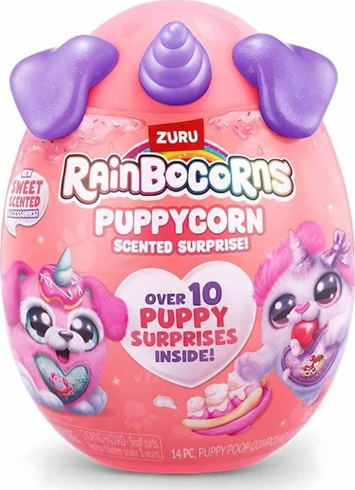 Rainbocorns Puppycorn Kokulu Sürpriz Paket Rar27000-Mor Boynuz