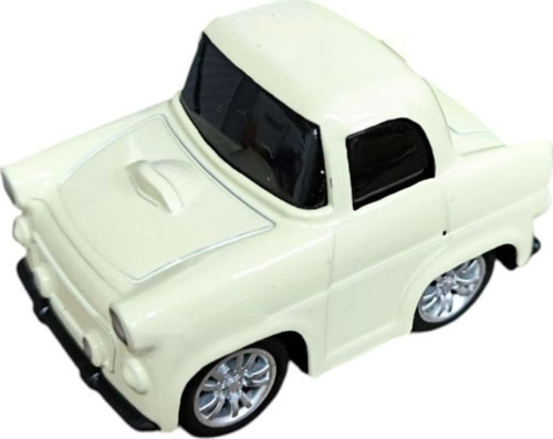 Gerçekçi Minik Metal Araba YPD-Q127-Krem