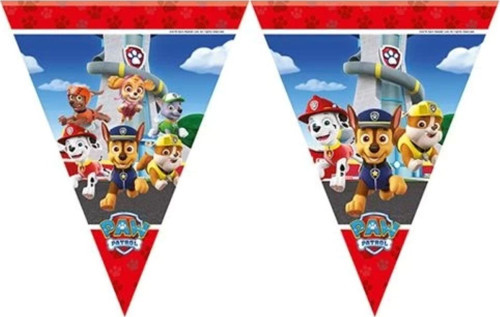 Balon Evi Balonevi Paw Patrol Lisanslı Bayrak Seti 2.90cm 10 Bayrak