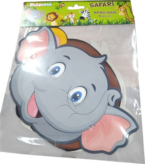 Balonevi Safari Maske 6 Adet