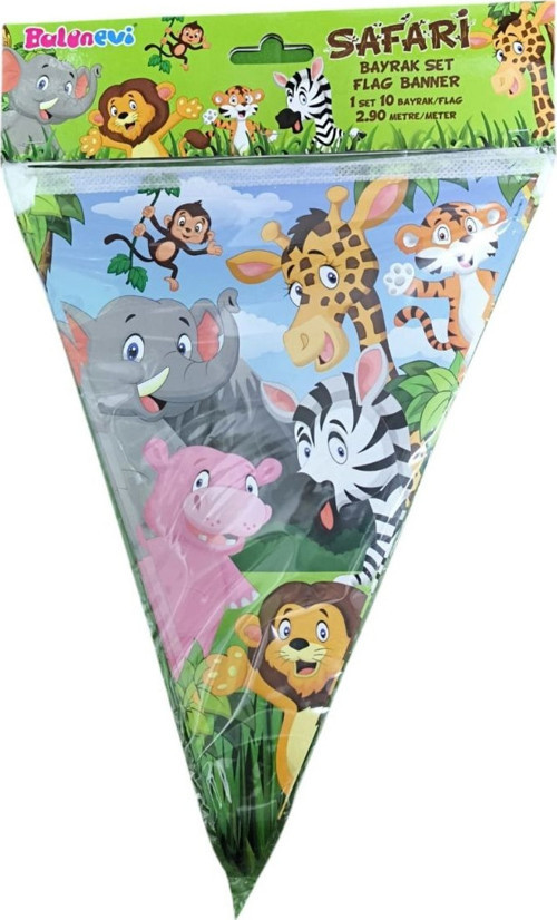 Balon Evi Balonevi Safari Bayrak Seti 2,90m 5850