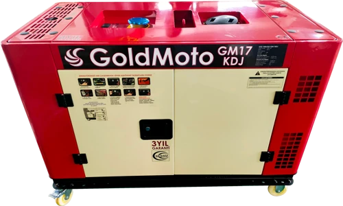 GM17KTDJ Dizel Jeneratör 17 Kva Trifaze Marşlı Kabinli