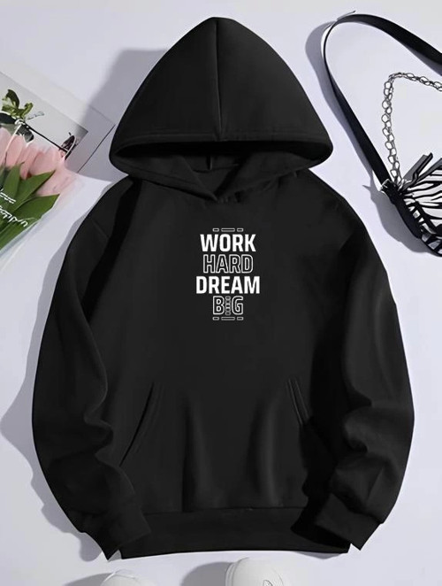 Kışlık Üç İplik Kapşonlu SweatShirt