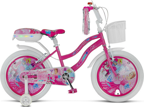 Princess 20 Jant Kız Çocuk Bisikleti Pembe 6-8 Yaş Uyumlu