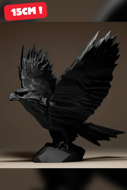 Kartal Dekor Figürü | Dekoratif Heykel | Masa Ve Raf Süsü | 15Cm