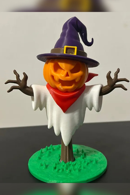Halloween Korkuluk Balkabağı – Cadılar Bayramı Dekoratif Süs Figürü