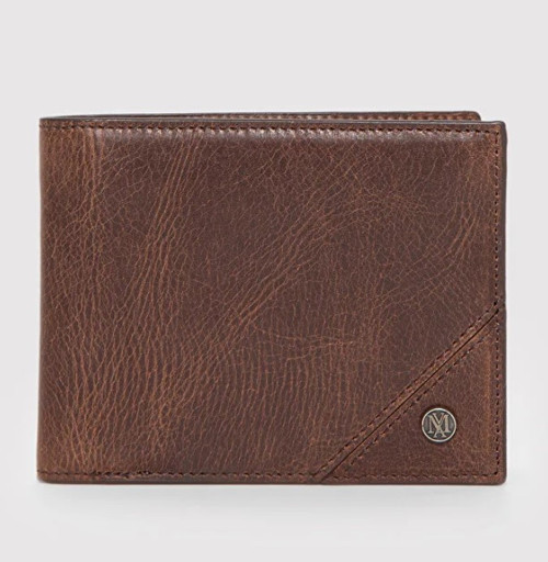 Mavi Mühür Logo Hakiki Deri Cüzdan