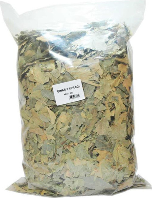 Doğal Çınar Yaprağı 1000 Gr Paket 1 Kilo
