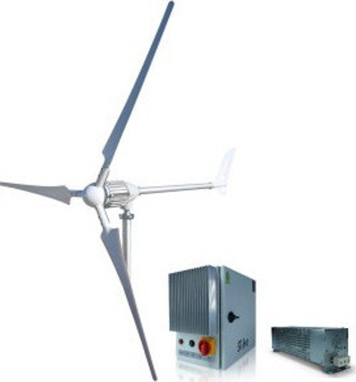 Set İ-1500W 24V/48V Rüzgar Türbini + Wind Pro Şarj Kontrol iSTA-BREEZE