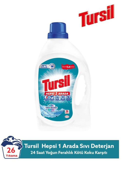 Matik Hepsi 1 Arada Sıvı Çamaşır Deterjanı 26 Yıkama Yoğun Ferahlık ve Hijyenik Temizlik