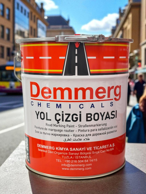 Alkid Esaslı Yol Çizgi Boyası Sarı 25 kg