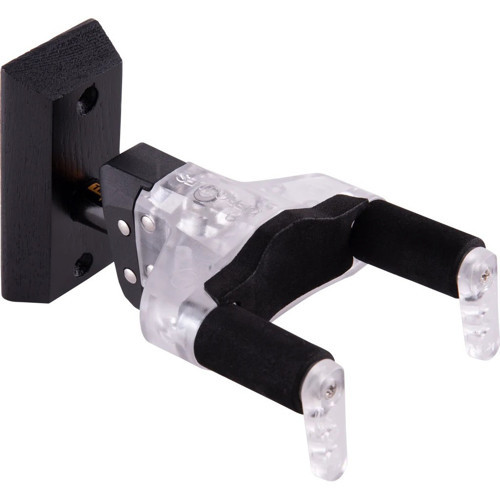 HCGSP-38WBLT Kilitli Gitar Duvar Askısı (Siyah) Guitar Hanger