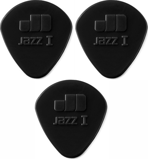 Jim Dunlop 47R1S Gitar Penası 3 Adet Nylon Jazz I Black Pena