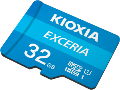 32GB MICRO SDHC C10 100MB/s KIOXIA LMEX1L032GG2