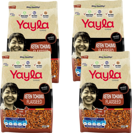 Gurme Keten Tohumu 500 gr x4