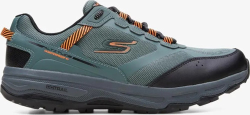 Go Run Trail-Altitude Impervios Leather Waterproff Mens Outdoor Shoes Hakiki Deri Su Geçirmez Erkek Outdoor Ayakkabı Yeşil
