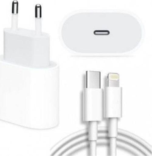Inovaxis Original Iphone 11 /12 Uyumlu Yeni Nesil Usb-c Girişli 18w Hızlı Adaptör Ve Kablo