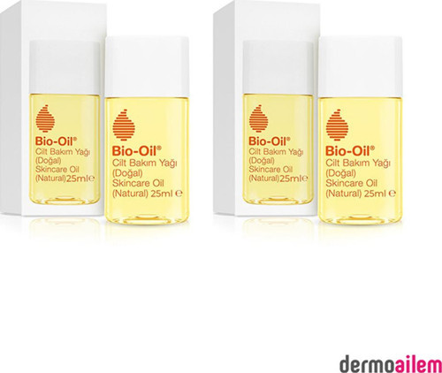 25 ml Natural Cilt Bakım Yağı 2 Adet