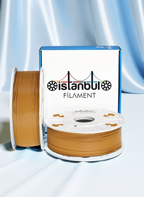 PLA Sütlü Kahve 3D Baskı İçin PLA 1 Kg Ø 1,75mm ± 0,05 Mm