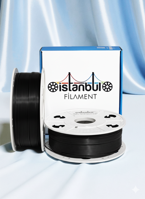 ABS Siyah 3D Baskı İçin Mühendislik Filament ABS 1 Kg Ø 1,75mm ± 0,05 Mm