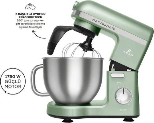 Mastermaid Chef Pro Çift Kollu Stand Mikser Cabbage Green 1750 W
