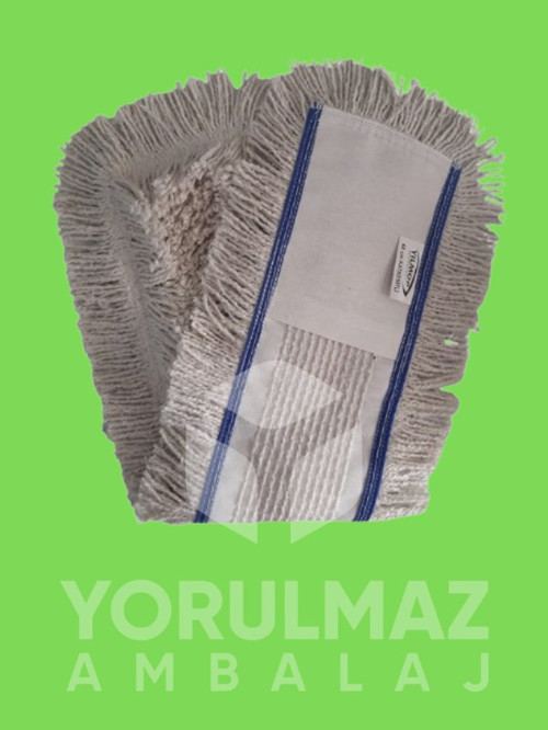 80 CM Kat Kesik Mop – Endüstriyel Nemli Mop Yedeği Yüksek Emici Geniş Alan Zemin Temizlik Bezi
