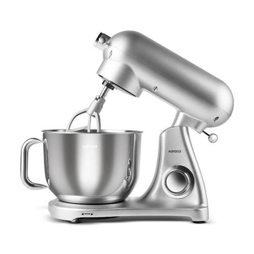 Powercast Chef Döküm Hamur Yoğurma Makinesi Silver 1800W 6,2 Lt