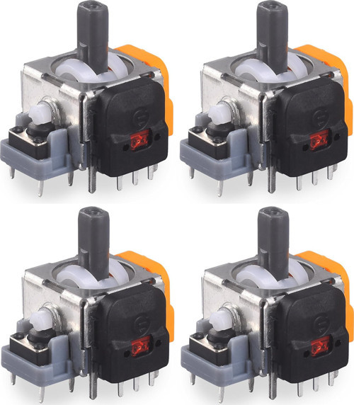 4 Adet PS4 Hall Effect Analog Motor PS4 Kol Joystick Tamiri Playstation 4 Yedek Parça