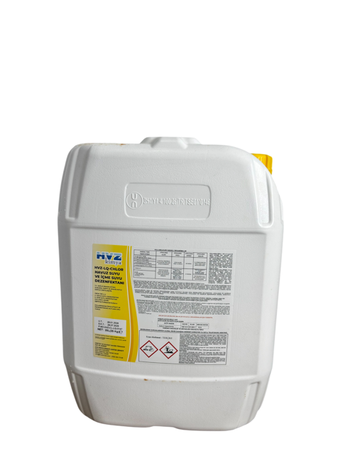 Sıvı Klor LQ - Havuz Temizleyici ve Suyu Dezenfektanı 20 kg/25 lt