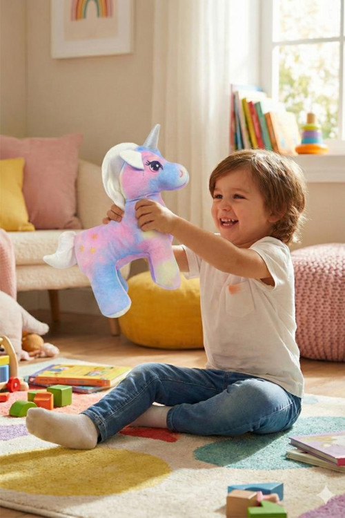 Sevimli Unikorn 30 cm Peluş Oyuncak Pony