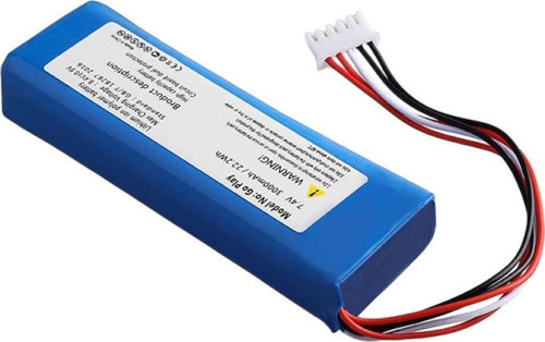Charge Go Play Bluetooth Hoparlör Uyumlu 7.4v 3000mAh Soketli Batarya