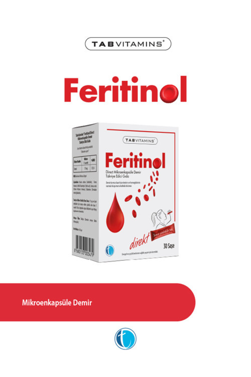 Tabvitamins Feritinol 30 Saşe