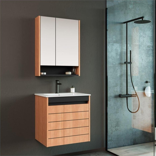 Ricato 60 cm Morgana Kiraz Banyo Dolabı Takımı