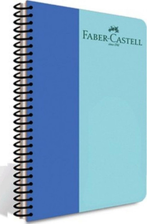 Pp Kpk Bicolor Spiralli Defter 120 Yp Kareli 5075 000134-Mavi