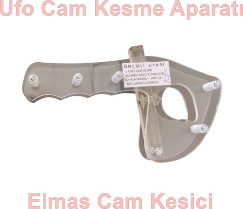 Elmas Cam Kesme Aleti İnfrared Elektrikli ve Ufo Soba Camı İçin 10mm - 23mm e Kadar